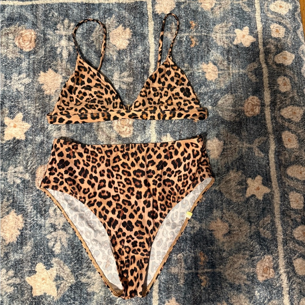 Summersalt Leopard Print Bikini